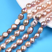 Нити из натурального культивированного пресноводного жемчуга PEAR-N014-08C