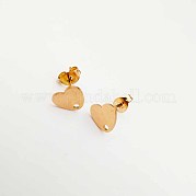 Женские серьги-гвоздики из нержавеющей стали RW1088-3