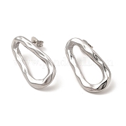 304 Stainless Steel Stud Earrings for Women EJEW-I281-38P