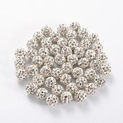 Бусины со стразами RB-H284-6MM-001
