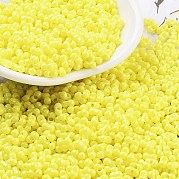 Выпечка краска стеклянные бусины SEED-A033-04I