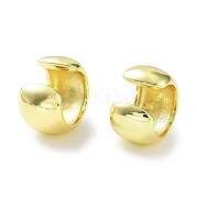 Однотонные серьги-каффы из латуни EJEW-D088-19G