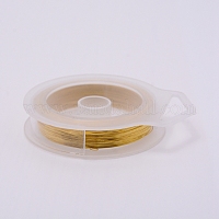 Square Brass Wire for Jewelry Making, Raw(Unplated), 0.8mm, about 32.8  Feet(10m)/roll