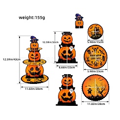 Alzata per cupcake di Halloween in carta a 3 piano per tavolo da dessert&nbsp;PW-WG11E9C-01