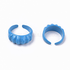 Anelli per polsini in lega verniciati a spruzzo&nbsp;RJEW-T011-33D-RS