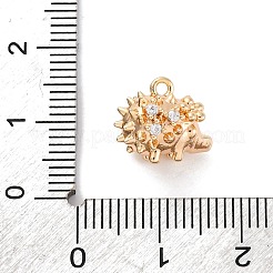 Colgante micropavé cubic zirconia de latón&nbsp;KK-D288-04G