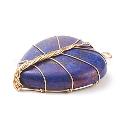 Natürliche Lapislazuli Anhänger&nbsp;PALLOY-JF01653-03