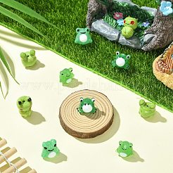 10 stücke 5 arten frosch hause dekorationen&nbsp;LAMP-CJ0002-58