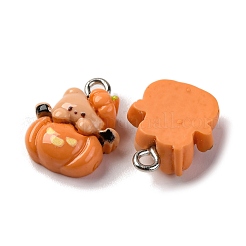 Pendenti in resina opaca a tema halloween&nbsp;LS-RESI-D075-02E