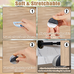 8 Stück Türstopper aus Edelstahl&nbsp;FIND-FH0017-84D