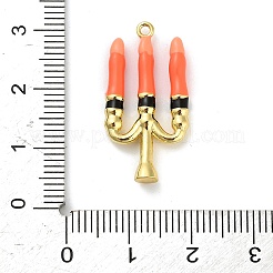 Pendentifs en laiton émaillé d'Halloween&nbsp;KK-F915-01J-G