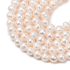 Fili di perle di perle d'acqua dolce coltivate naturali&nbsp;PA-CBABE82-06B
