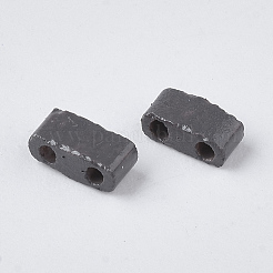 2-Loch-Backfarbe Glasperlen&nbsp;LS-SEED-S023-17B-27