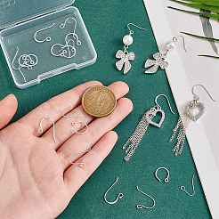Crochets d'oreilles en 925 argent sterling&nbsp;STER-PH0002-50