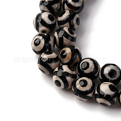 3-Augen-Dzi-Perlen im tibetischen Stil&nbsp;TDZI-G341-8mm-08