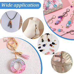 Faux Wildleder Quaste Anhänger Schmuck&nbsp;FIND-PH0002-57A