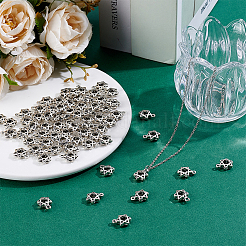 100 pz charms in lega stile tibetano&nbsp;FIND-HY0005-25