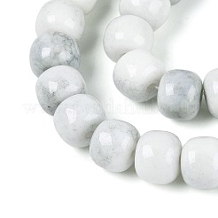 Colliers de perles de verre teintées à effet ombré&nbsp;GLAA-N067-01A-01