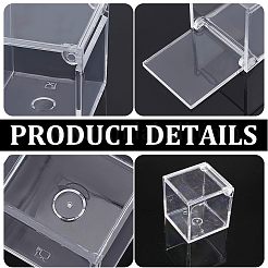 Transparente Geschenkboxen aus Kunststoff&nbsp;LS-CON-WH0003-14