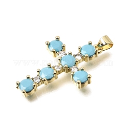 Pendenti in ottone con zirconi cubici&nbsp;CU-CBAE7DF-11G-B05