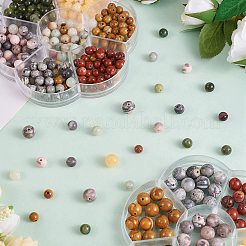 140pcs 7 natürliche Edelsteinperlen im Stil&nbsp;G-SZ0001-99A