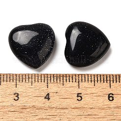Sintetico cabochon Goldstone blu&nbsp;G-F776-02A-07