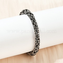 Bracelets à chaîne en acier inoxydable 304 pour femmes et hommes&nbsp;BJEW-Z143-30AS