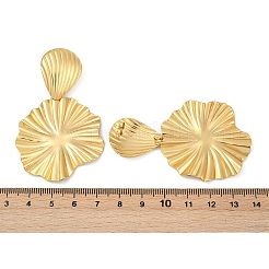 Pendientes colgantes de acero inoxidable 304&nbsp;EJEW-S253-12G-1
