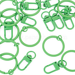 10 pz ganci a scatto girevoli in lega di zinco con vernice da forno&nbsp;FIND-TADJ0001-27E