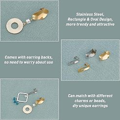 Accesorios para pendientes de acero inoxidable 304&nbsp;STAS-UN0013-35