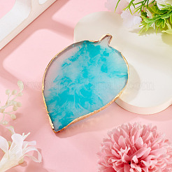 Palette de couleurs d'agate imitation résine 1 pièce&nbsp;MRMJ-TA0001-47C