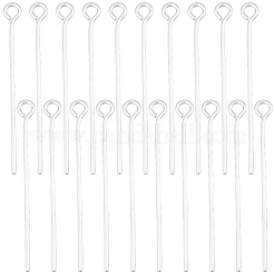 100 Stück Messing-Augenstifte&nbsp;KK-BBC0024-76C