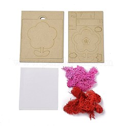 Kits d'art en bois faits à la main&nbsp;DIY-P014-A02