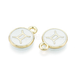 Charms aus Legierung und Emaille&nbsp;ENAM-T021-28K