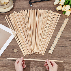 100 Stück Holz-Bastelstäbchen&nbsp;DIY-OC0015-05A