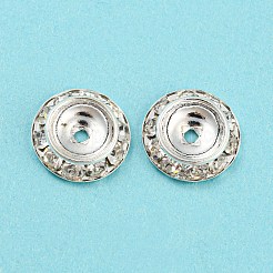 Ottone strass crystal beads&nbsp;RB-F035-06C-S