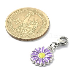 Decorazioni pendenti in lega di smalto&nbsp;HJEW-JM01213-02