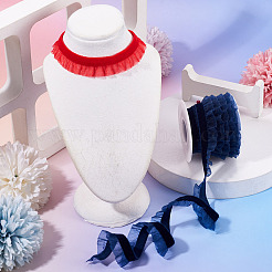 Ruban élastique en organza de velours de 5 mètre&nbsp;SRIB-TA0001-28D