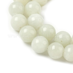 Natur Xiuyan Jade Perlen Stränge&nbsp;G-Z085-A01-8mm