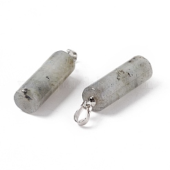 Natur Labradorit Anhänger&nbsp;G-E135-02P-08