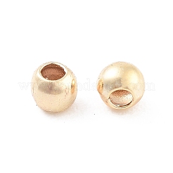 Cremagliera perle di ottone di placcatura&nbsp;KK-WH0034-02J-G01