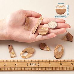 Kits de fabricación de pendientes colgantes de diy&nbsp;DIY-FW0001-04P