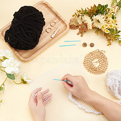 Bausatz für handgewebte Taschen selber machen&nbsp;DIY-WH0258-63