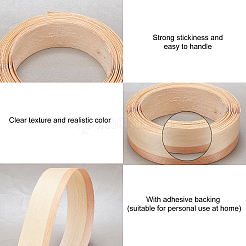 Bande de chant de joint de grain de bois&nbsp;WOOD-WH0025-04B
