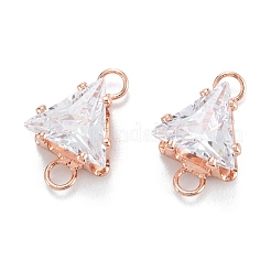 Maillons en laiton zircon cubique clair&nbsp;ZIRC-G170-08RG