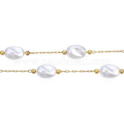 Chaînes de perles en plastique abs&nbsp;CHS-N003-12