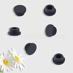 10 tapón de silicona para agujeros&nbsp;AJEW-GF0011-66G