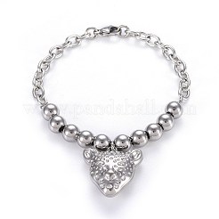 Ensembles de bijoux en acier inoxydable 304 résistant au ternissement&nbsp;SJEW-O097-01P