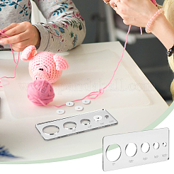 Acryl-Sicherheitsaugen-Einsetzwerkzeug für die Spielzeugherstellung&nbsp;TOOL-WH0127-45D