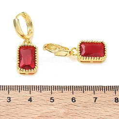 Ohrhänger aus Messing und Glas für Damen&nbsp;KK-CBA760A-04G-02